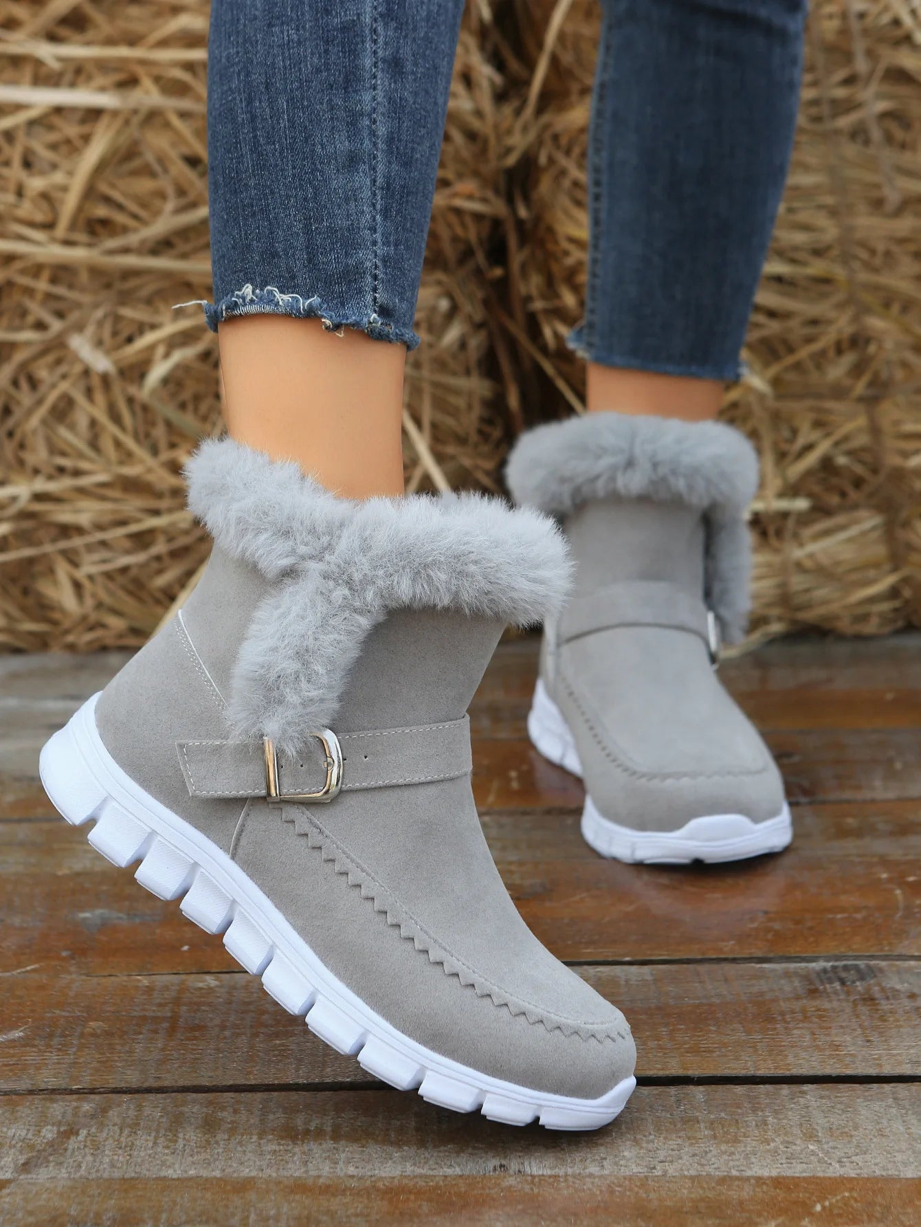 Fur shoes/Winter