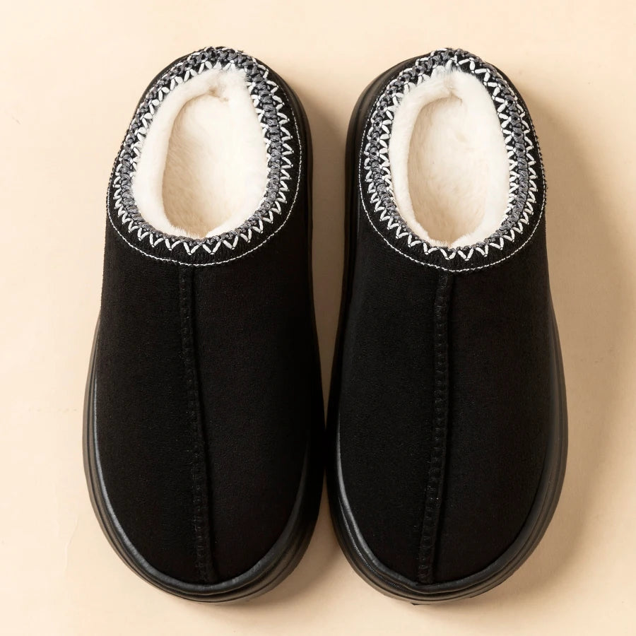 Women's Slippers Indoor Fuzzy Fur Outdoor Winter