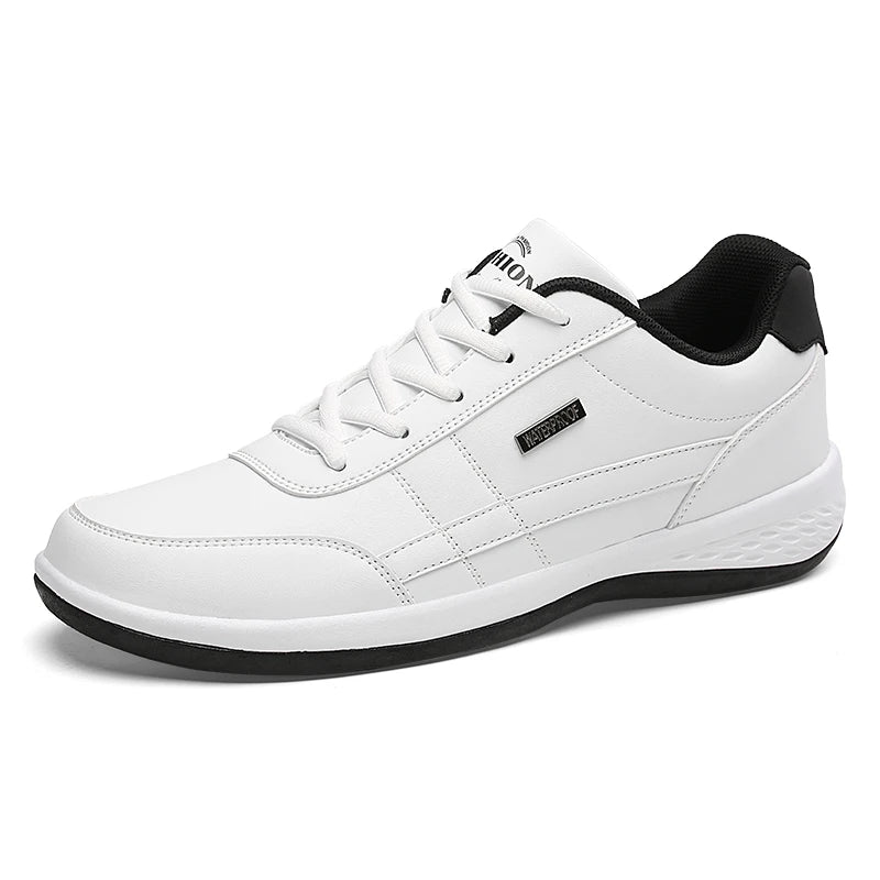 Leather Men Shoes Sneakers
