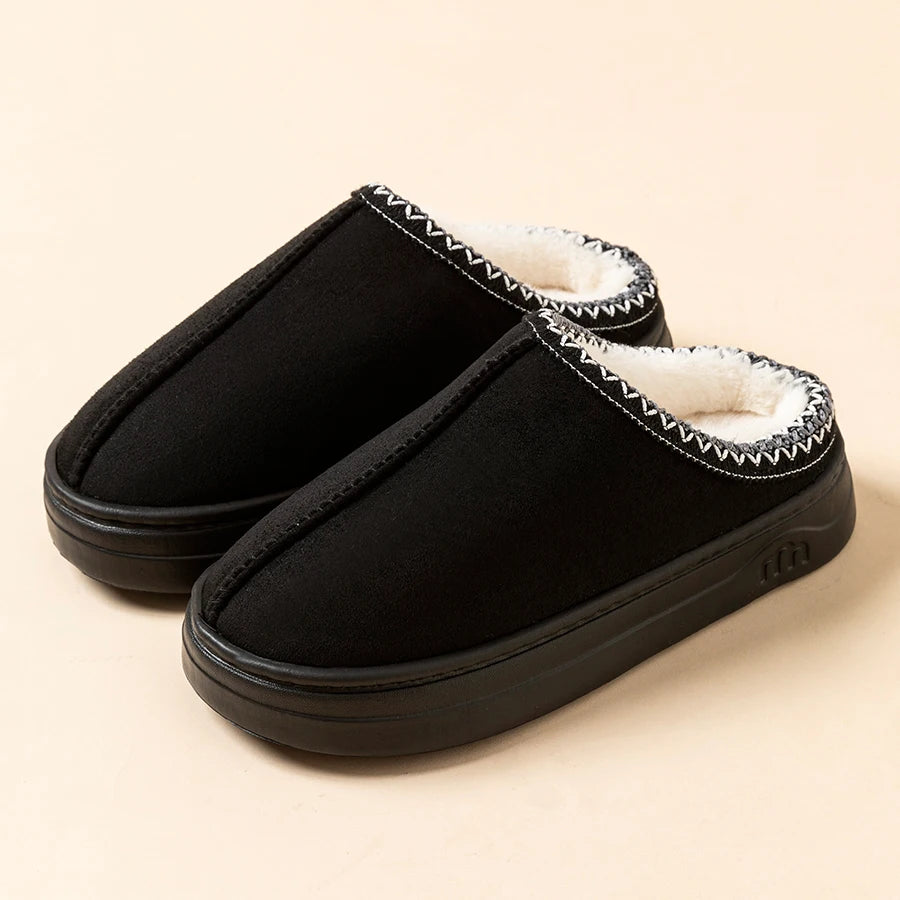 Women's Slippers Indoor Fuzzy Fur Outdoor Winter